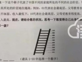 一中学发问卷调查学生家庭背景阶层 引发网友热议