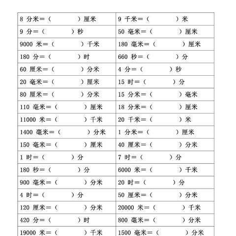 一公里等于多少米，深度解析长度单位间的转换  1公里多少米