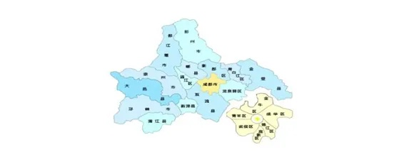 大成都范围概览  大成都范围包括哪些